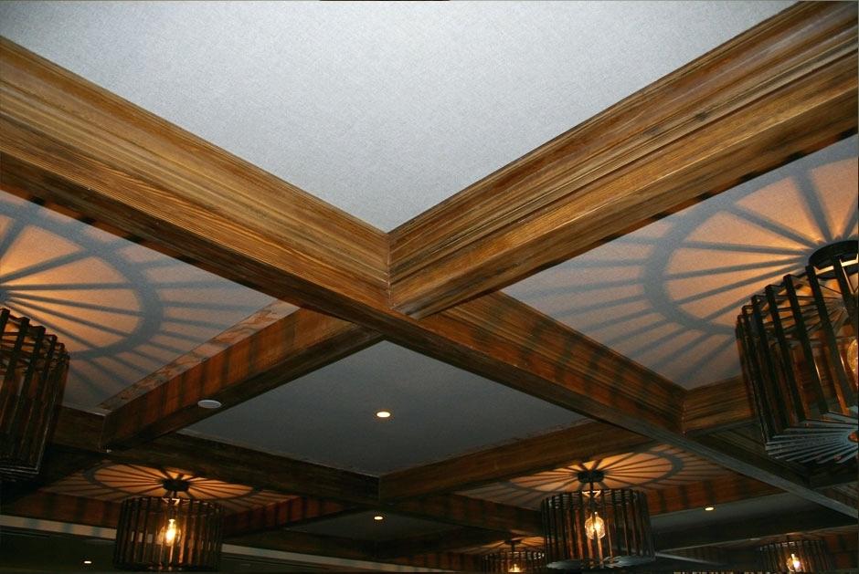Viga de Plástico imitación madera acabado rustico Patinado